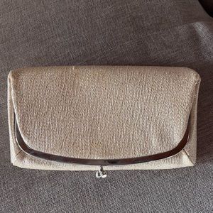 Vintage Ivory clutch Purse